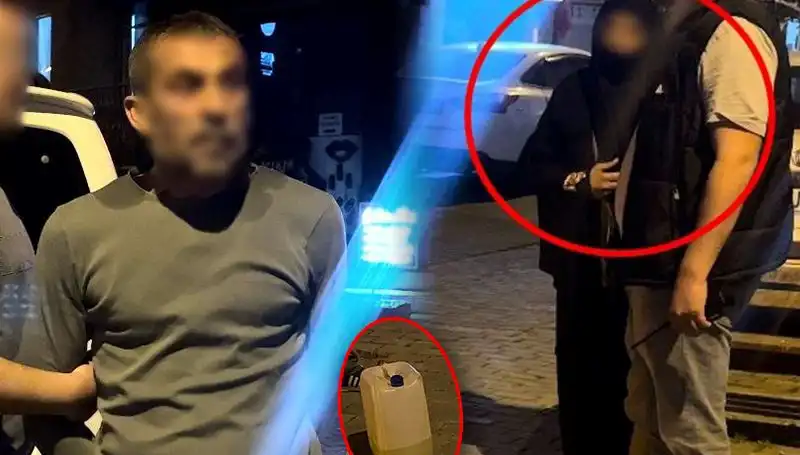 Bursa'da Sokak Ortasında Benzinle Kadını Yakmaya Çalıştı: Dehşet Anları