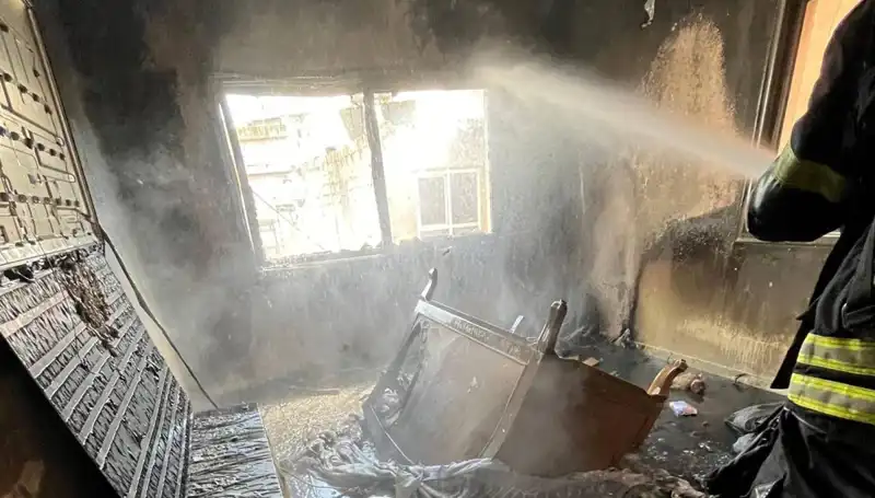 Mersin’deki Apartman Dairesinde Korkutan Yangın: Sağlık Durumu Giderek İyileşiyor