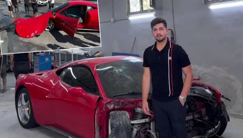Ferrari'sini Elinden Kaçıran Sahibinin Yaşadığı Şok: "Binemeden Gitti!"