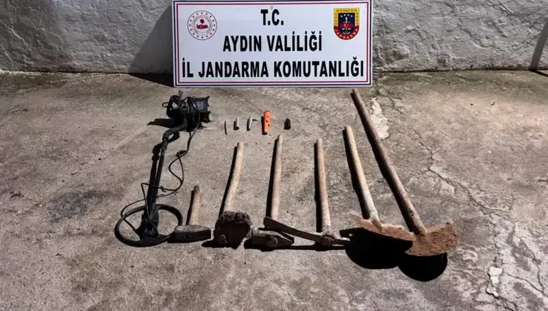 Aydın'da Kaçak Kazı Operasyonu: Sıfır Tolerans Uygulandı