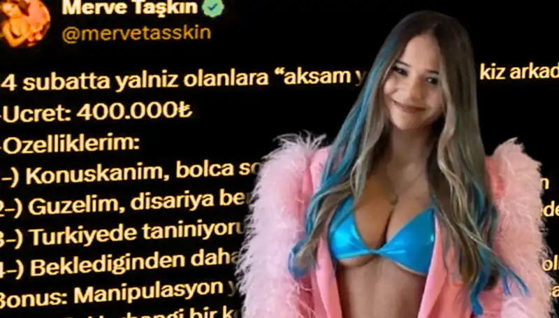 Genç Fenomen Merve Taşkın’ın 400 Bin Lira İsteği Mahkemede Tartışıldı!