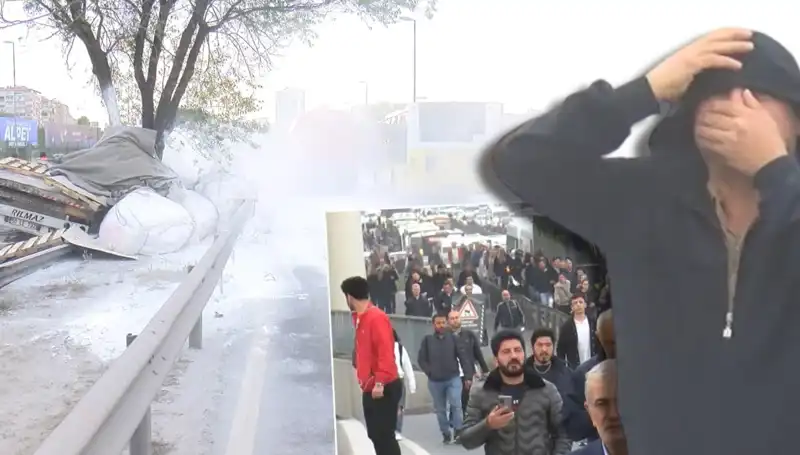 D-100 Karayolu’nda Alçı Yüklü TIR’ın Kazası Trafiği Felç Etti