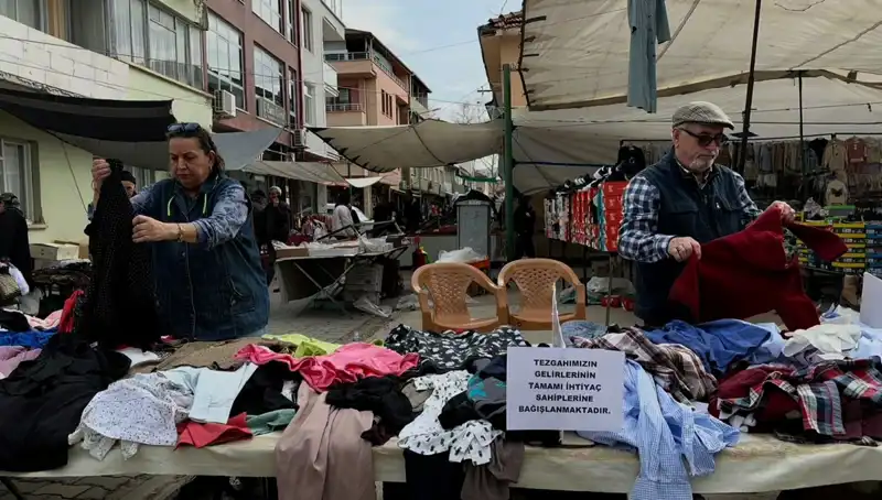 İhtiyaç Sahiplerine Umut Olan "İyilik Tezgahı": Herkes Alabiliyor!