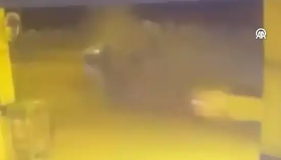 Gaziantep'te Feci Kaza! Ortalığı Sarsan O Anların Kamerası Ortaya Çıktı