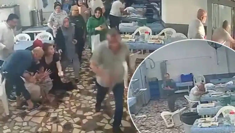 Yemekhanede Deprem Anı: Bayılanlar, Kaçanlar ve Yemeklerini Bırakmayanlar