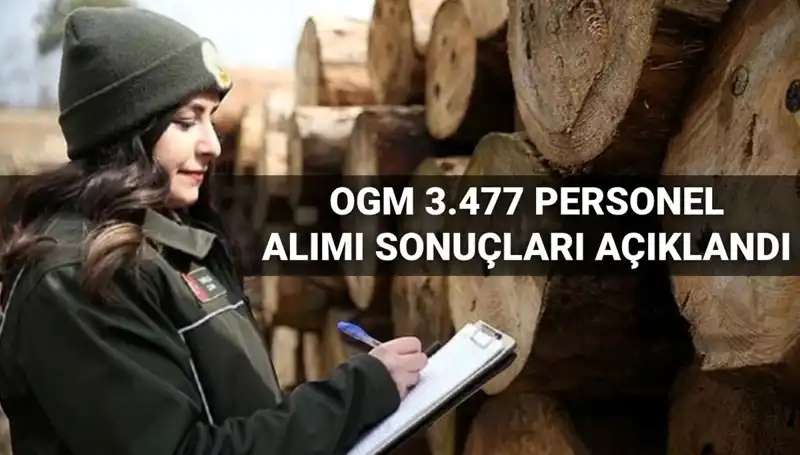 OGM 2025 Personel Alım Sonuçları Açıklandı! Şoför ve Temizlik Personeli İçin Evrak Tarihleri